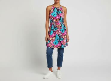 kombinezon do pływania damski: Sukienka damska, rozmiar M — 6