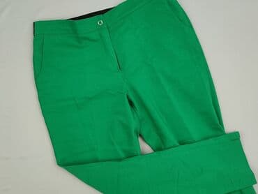 Material trousers for women, size L (EU 40)