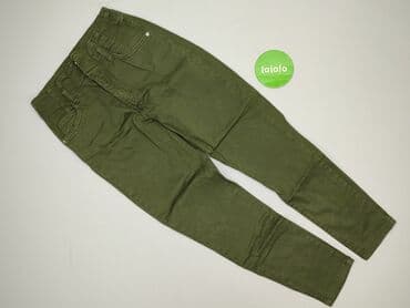 białe cargo bershka: Bershka, Брюки жіночі, розмір M — 2