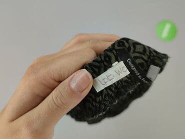 spodnie ze ściągaczem na dole: Material trousers for women, size S — 5