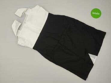 sukienka biała z czarnymi wstawkami: Sukienka damska, rozmiar S — 3