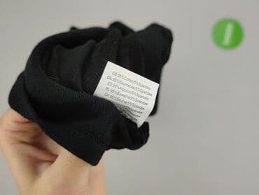 czarne bluzki z szyfonowymi rękawami: IDEAL, Bluzka damska, rozmiar S — 5