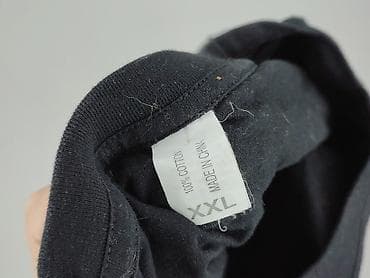 oversize t shirt basic: XXL, Koszulka dla mężczyzn, rozmiar 2XL — 5