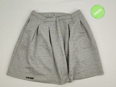 plisowane spódnice szara: Elle, Spódnica damska, rozmiar M — 2