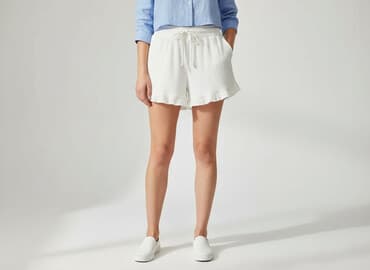 biale spodenki pod sukienke: Fancy, Szorty damskie, rozmiar M — 6