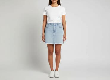 jeansowe mini spódnice: Denim Co, Spódnica damska, rozmiar XL — 7