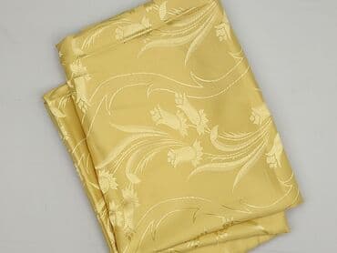 obrus żółty: Tkanina 240 x 155, kolor - Złoty, stan - Idealny — 1