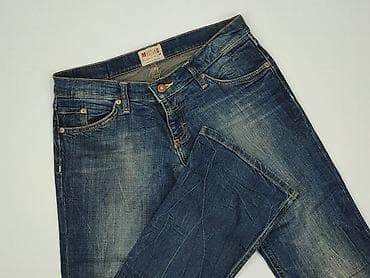 biale trampki mustang: Jeansy damskie, rozmiar M — 1