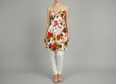 długa sukienka bez ramion: Sukienka damska, rozmiar S — 5