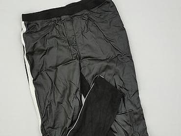 RAINBOW, Legginsy Ze skóry ekologicznej damskie, rozmiar M