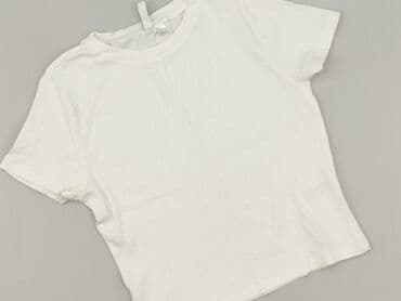 białe t shirty oversize: H&M Divided, T-shirt damski, rozmiar L — 1