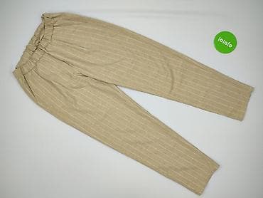 brąz: Spodnie materiałowe damskie, rozmiar L — 2