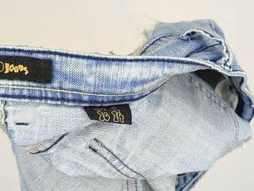 krótkie spodenki z wysokim stanem poszarpane: Szorty damskie, rozmiar M — 4