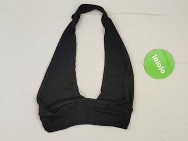 czarne t shirty damskie w serek: Top damski, rozmiar S — 3