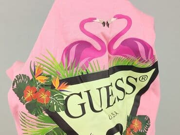 koszulka real rozowa: Guess, T-shirt damski, rozmiar L — 5