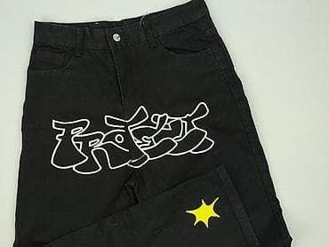 black jeans: Denim, Jeansy damskie, rozmiar M — 1