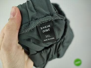 bomber spodnie: Shein Curve, Spodnie cargo damskie, rozmiar 3XL — 4