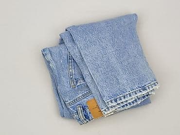 blue mom fit jeans: Stradivarius, Jeansy damskie, rozmiar S — 6