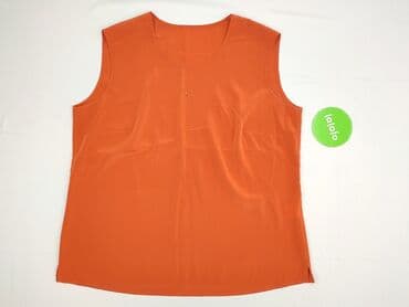 modne bluzki z bufiastymi rękawami: Bluzka damska, 4XL — 2