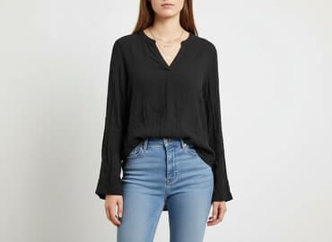 marynarki plus size damskie: Amisu, Bluzka damska, L — 7