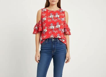 wiosenne bluzki: Moodo, Bluzka damska, rozmiar M — 6