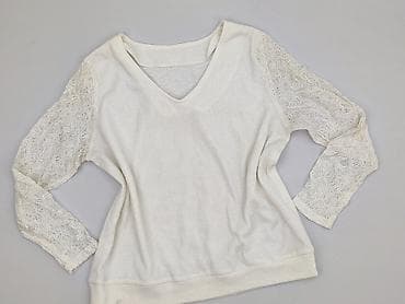 eleganckie bluzki ecru: Bluzka damska, rozmiar M — 1