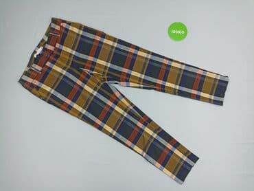 t shirty python: Material trousers for women, size M (EU 38) — 2