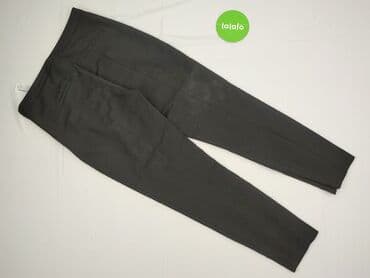 woskowane legginsy z wysokim stanem zara: Zara, Material trousers for women, size S (EU 36) — 3