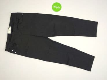 jeansy damskie podarte: Spodnie materiałowe damskie, rozmiar XL — 2