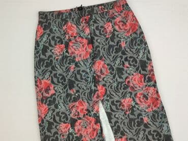 spodnie cyfrowa flora: Asos, Spodnie materiałowe damskie, rozmiar M — 1