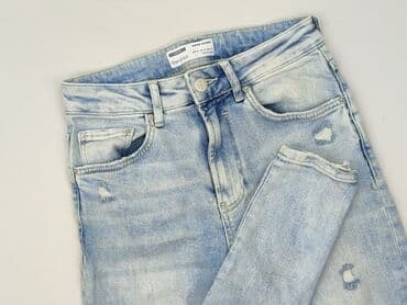 bershka dżinsy atomówki: Bershka, Jeansy damskie, rozmiar M — 1