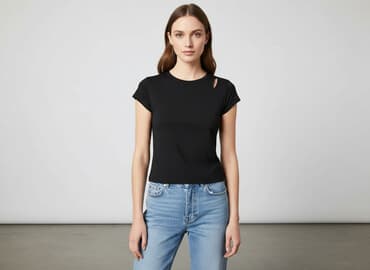 shein podkoszulki damskie: Shein, T-shirt damski, rozmiar XS — 7