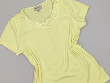 żółte bluzki z krótkim rękawem: Bluzka damska, rozmiar M — 1