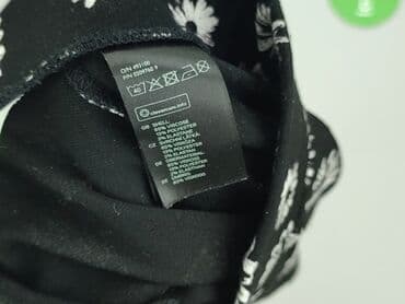 czarne rozkloszowane spódnice mini: H&M, Spódnica damska, rozmiar S — 5