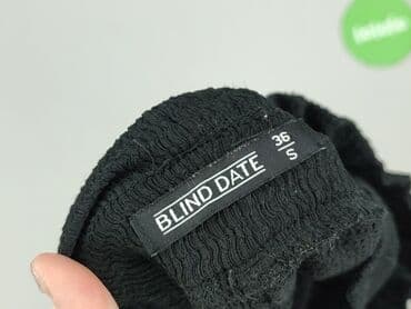 hm krótkie spodenki czarne: Blind Date, Szorty damskie, rozmiar S — 4