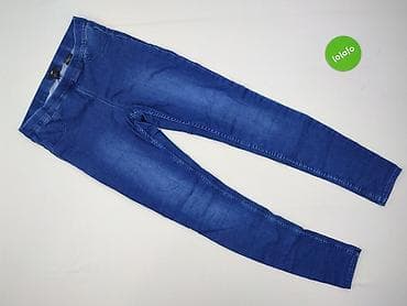 primark spodnie cargo: H&M, Jeansy damskie, rozmiar L — 2