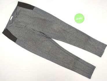 legginsy bawełniane z wysokim stanem: Leggings Elegant for women, size L — 3