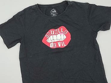 czarne cargo pull and bear: Disney, Koszulka dla mężczyzn, rozmiar L — 1