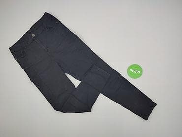 czarne cargo pull and bear: Reserved YFL, Jeansy damskie, rozmiar XL — 2