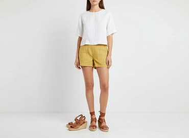 spodenki damskie lniane: Primark, Szorty damskie, rozmiar M — 7