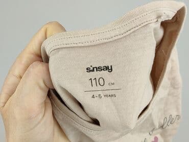 okee sukienka: Bluzka, Sinsay, 4-5 lat, 104-110 cm, stan - Bardzo dobry — 4