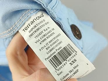 custom jeansy: Terranova, Spodnie materiałowe damskie, rozmiar 2XS — 5