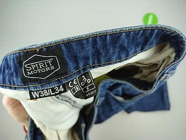 czarne jeansy plus size: Jeansy dla mężczyzn, rozmiar XL — 4