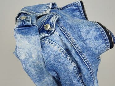 jeans mom slim fit stradivarius: Stradivarius, Джинсова куртка жіноча, розмір M — 5