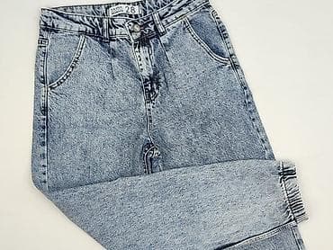 cropped jeans: Jeansy damskie, rozmiar S — 1