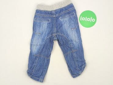 czarne wzorzyste rajstopy: Leggings, Tu, 12-18 months, condition - Good — 3
