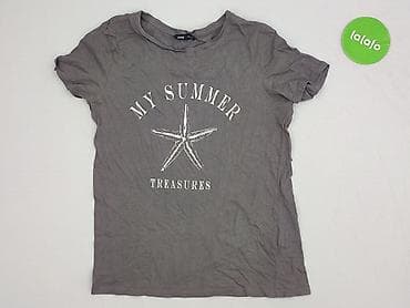 shrek klapki: Sinsay, T-shirt damski, rozmiar XS — 2