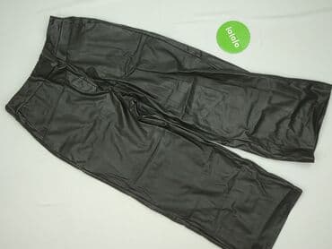 legginsy eko skóra matowe: MILANO ITALY, 3/4 Trousers for women, S — 2