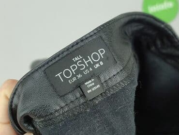 skórzane spódniczki mini: Topshop, Spódnica damska, rozmiar S — 4