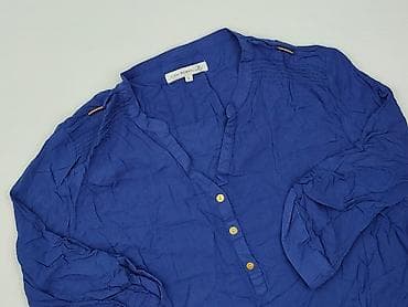 chabrowa bluzki plus size: Bluzka damska, rozmiar L — 1